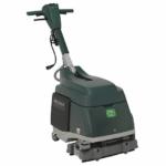 Walk Behind Floor Scrubber, Micro, 2,400 RPM Brush Speed, Cylindrical Deck Style, 1.2 hp